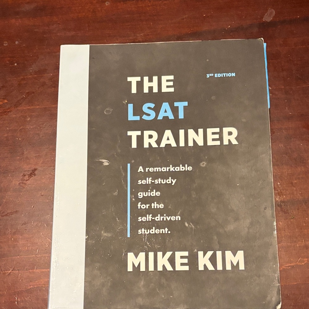 The LSAT Trainer 3rd Edition Book